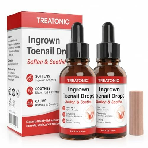 Treatonic Ingrown Toenail Treatment Drops and Toe Caps 2-Pack: $32.92 Treatonic Ingrown Toenail Treatment Drops and Toe Caps 2-Pack: $32.92