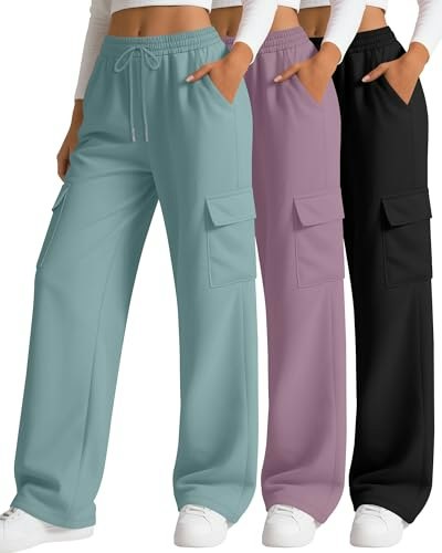 Neer Women's Cargo Sweatpants 3-Pack: $46.74 Neer Women's Cargo Sweatpants 3-Pack: $46.74