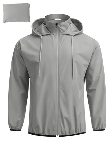 Coofandy Men's Packable Rain Jacket: $22.92 Coofandy Men's Packable Rain Jacket: $22.92