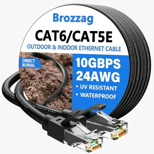 250-Foot Cat6 Ethernet Cable: $27.99 250-Foot Cat6 Ethernet Cable: $27.99
