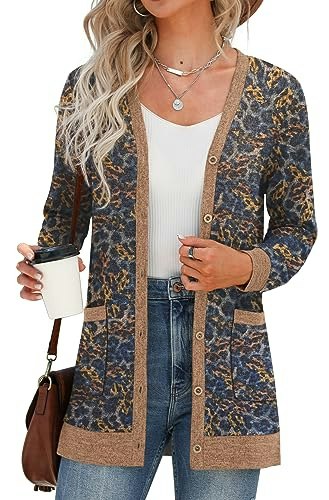 Grecerelle Women's Floral Print Open Front Cardigan: $25.49 Grecerelle Women's Floral Print Open Front Cardigan: $25.49