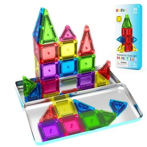 Magnetic Tiles Mini Travel Building Set: $16.99