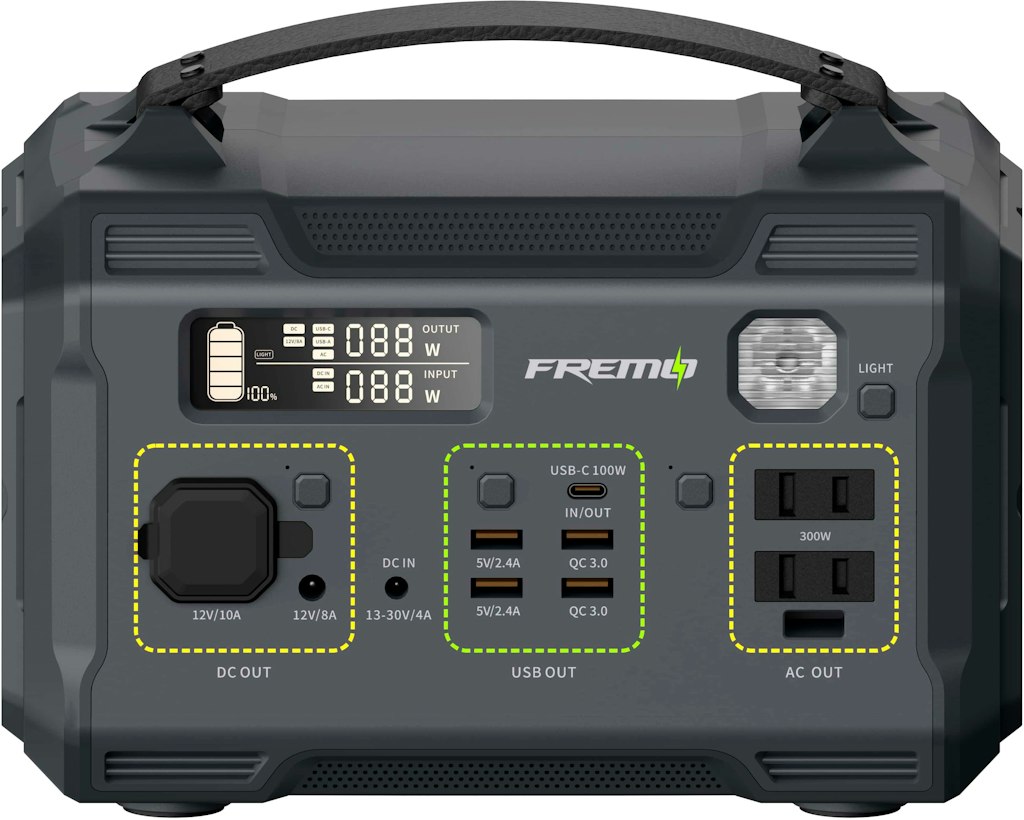 Fremo X300 276Wh Portable Generator: $149.99 Fremo X300 276Wh Portable Generator: $149.99