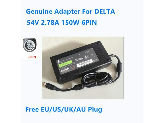 Oiaglh 150W 54V 2.78A 6-Pin AC Power Adapter: $190.99 Oiaglh 150W 54V 2.78A 6-Pin AC Power Adapter: $190.99