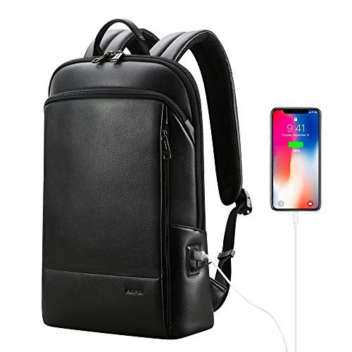 Bopai Slim Genuine Leather 15.6-inch Laptop Backpack: $84.05 Bopai Slim Genuine Leather 15.6-inch Laptop Backpack: $84.05
