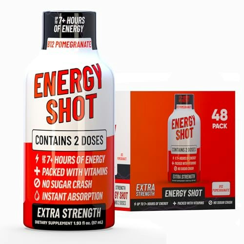 B12 Pomegranate Extra Strength Energy Shot 48-Pack: $45 B12 Pomegranate Extra Strength Energy Shot 48-Pack: $45