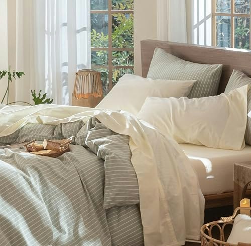 MooMee Full Washed Cotton Sheet Set: $63.74 MooMee Full Washed Cotton Sheet Set: $63.74