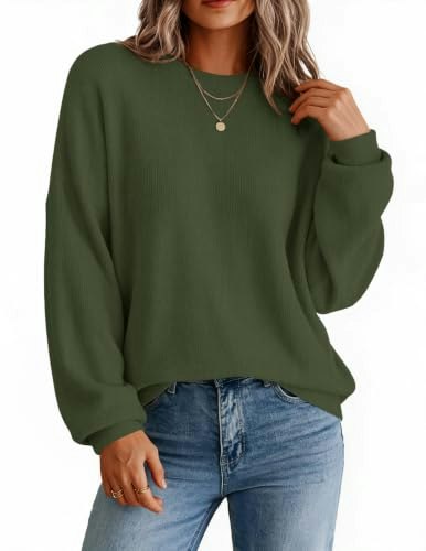 Zeagoo Women's Crewneck Long Sleeve Sweater: $19.98 Zeagoo Women's Crewneck Long Sleeve Sweater: $19.98