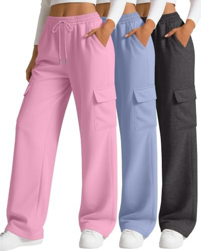 Neer Women's Cargo Sweatpants 3-Pack: $42.49 Neer Women's Cargo Sweatpants 3-Pack: $42.49