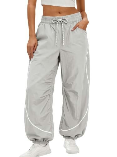 Aoysky Women's Parachute Track Pants: $28.48 Aoysky Women's Parachute Track Pants: $28.48