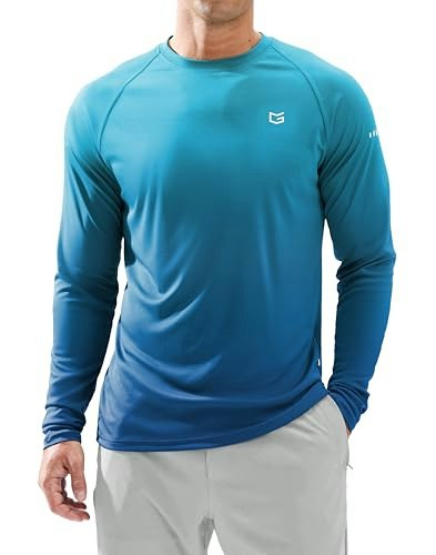 Men's UPF 50+ Long Sleeve Swim Shirt: $16.99 Men's UPF 50+ Long Sleeve Swim Shirt: $16.99
