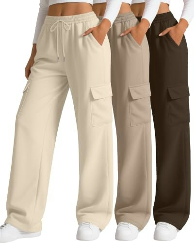Neer Women's Cargo Sweatpants 3-Pack: $46.74 Neer Women's Cargo Sweatpants 3-Pack: $46.74
