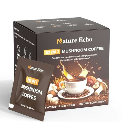 10-in-1 Mushroom Coffee with Ashwagandha: $6.26 10-in-1 Mushroom Coffee with Ashwagandha: $6.26