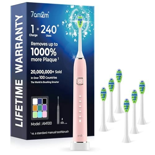 7AM2M Sonic Electric Toothbrush: $22.09 7AM2M Sonic Electric Toothbrush: $22.09