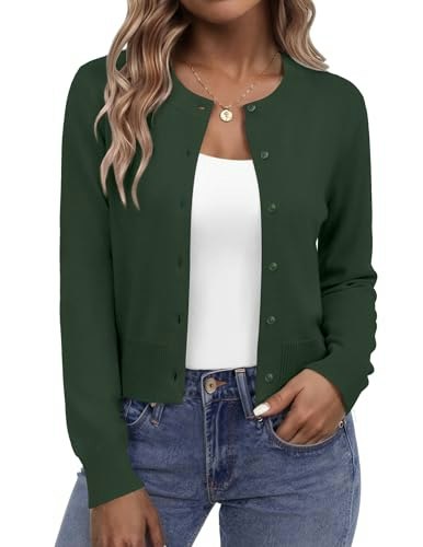Zeagoo Women's Button Down Cardigan: $23.38 Zeagoo Women's Button Down Cardigan: $23.38