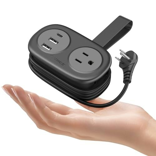 Orico 5-in-1 Cruise-Approved Power Strip: $12.59