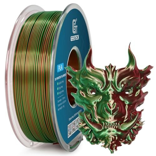 Geeetech 1.75mm Silk Dual-Color PLA Filament 1kg: $14.99 Geeetech 1.75mm Silk Dual-Color PLA Filament 1kg: $14.99
