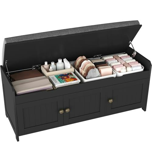 Homefort 41.3-inch Lift-Top Shoe Storage Bench: $119.18 Homefort 41.3-inch Lift-Top Shoe Storage Bench: $119.18