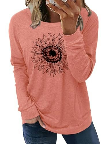 Onlypuff Women's Long Sleeve Tunic Blouse: $18.99