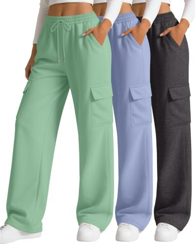 Neer Women's Cargo Sweatpants 3-Pack: $42.49 Neer Women's Cargo Sweatpants 3-Pack: $42.49