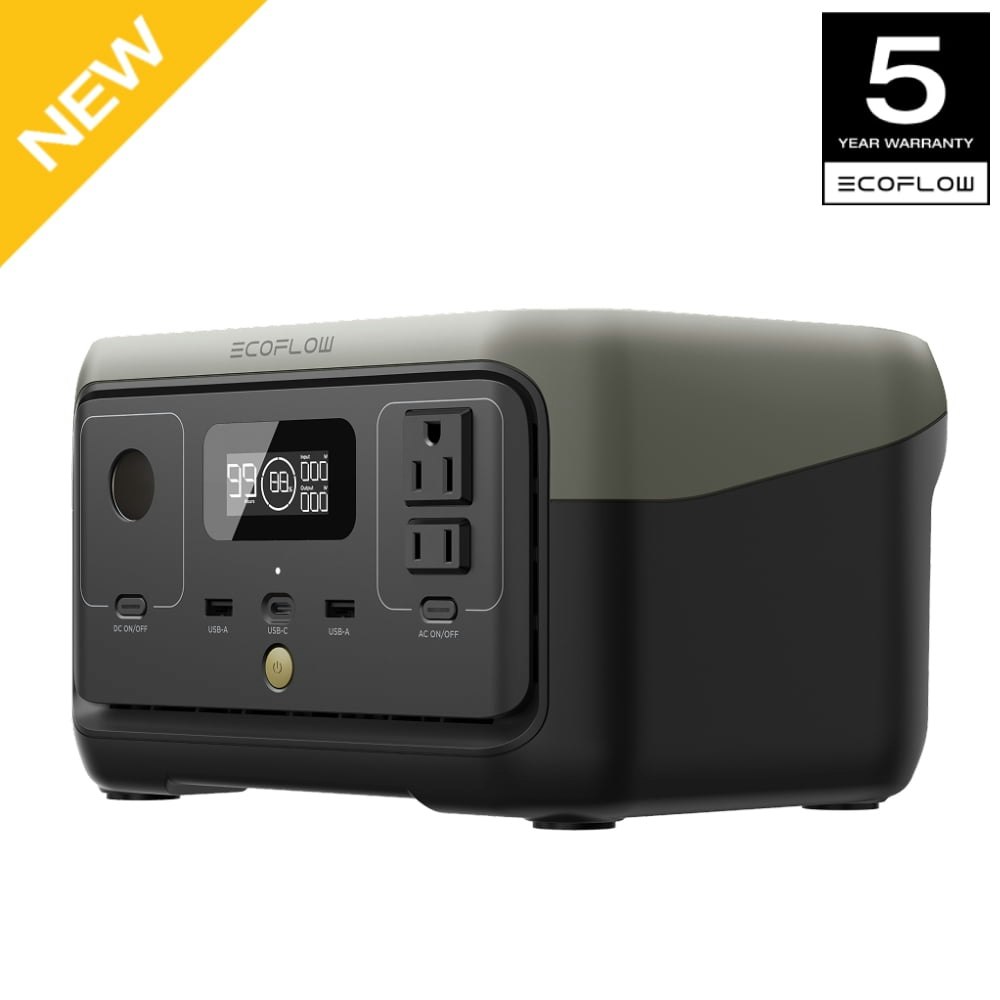 EcoFlow River 2 240Wh Portable Power Station: $188.99