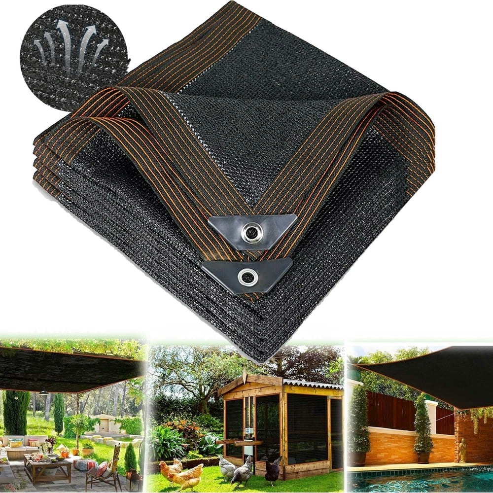 6.5' x 3' Sunblock Shade Cloth with Grommets: $10.69 6.5' x 3' Sunblock Shade Cloth with Grommets: $10.69