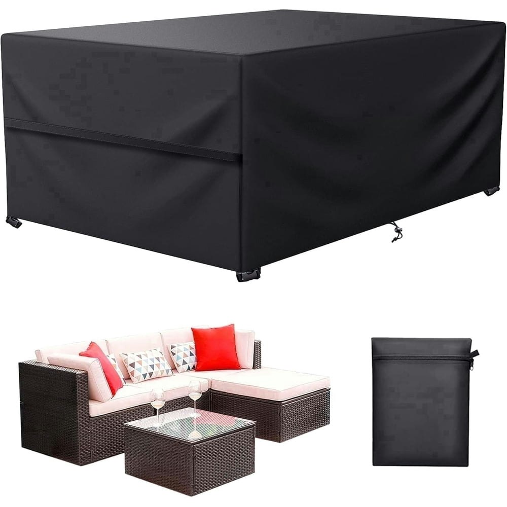 Lcgod 91"x65"x31.5" Waterproof Patio Furniture Cover: $22.76