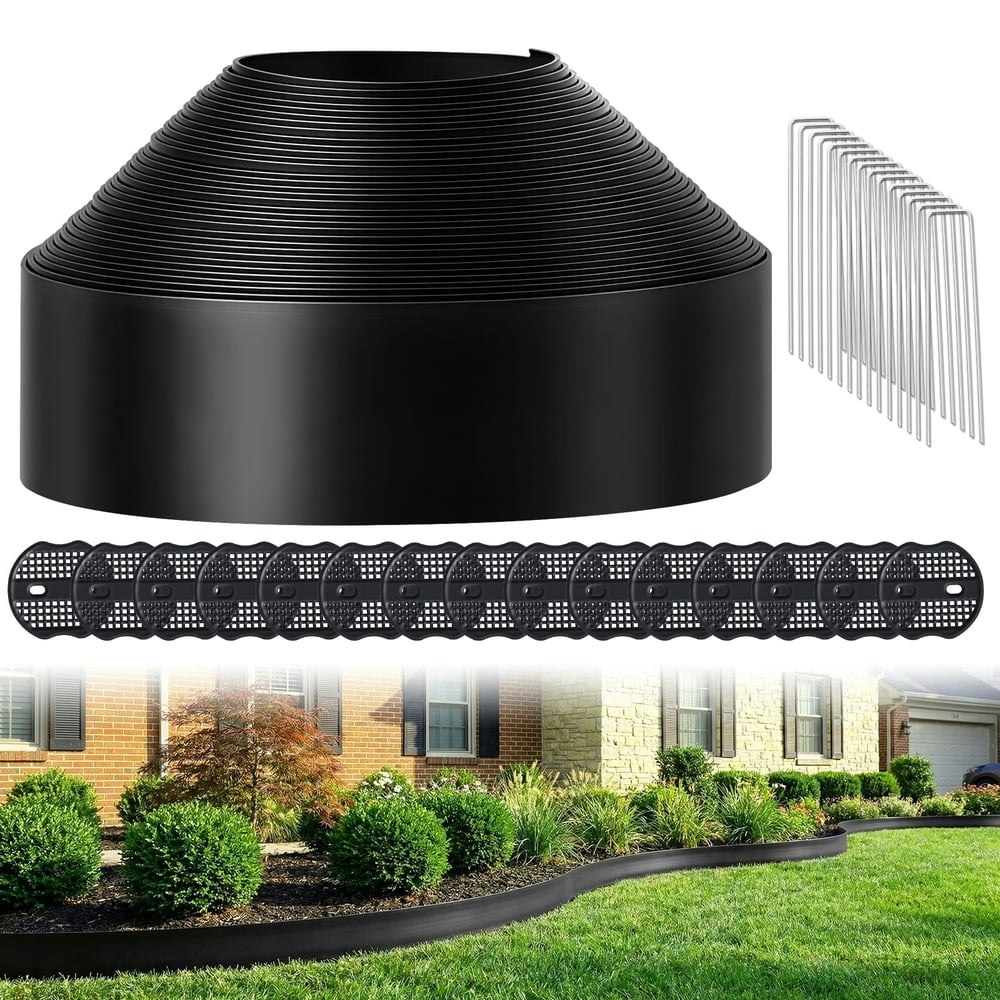 Bshapplus 4-Inch x 40-Foot No-Dig Landscape Edging Kit: $31.58 Bshapplus 4-Inch x 40-Foot No-Dig Landscape Edging Kit: $31.58