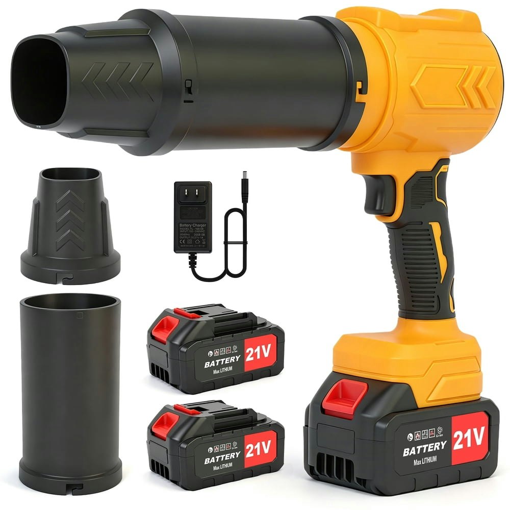 Baokaler 110-MPH Cordless Leaf Blower with Two 4.0Ah Batteries: $35.97