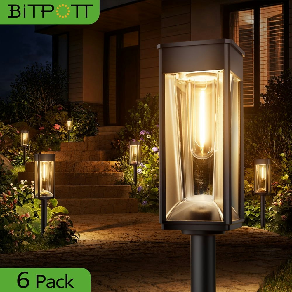 Bitpott Solar Pathway Lights 6-Pack: $39.59 Bitpott Solar Pathway Lights 6-Pack: $39.59