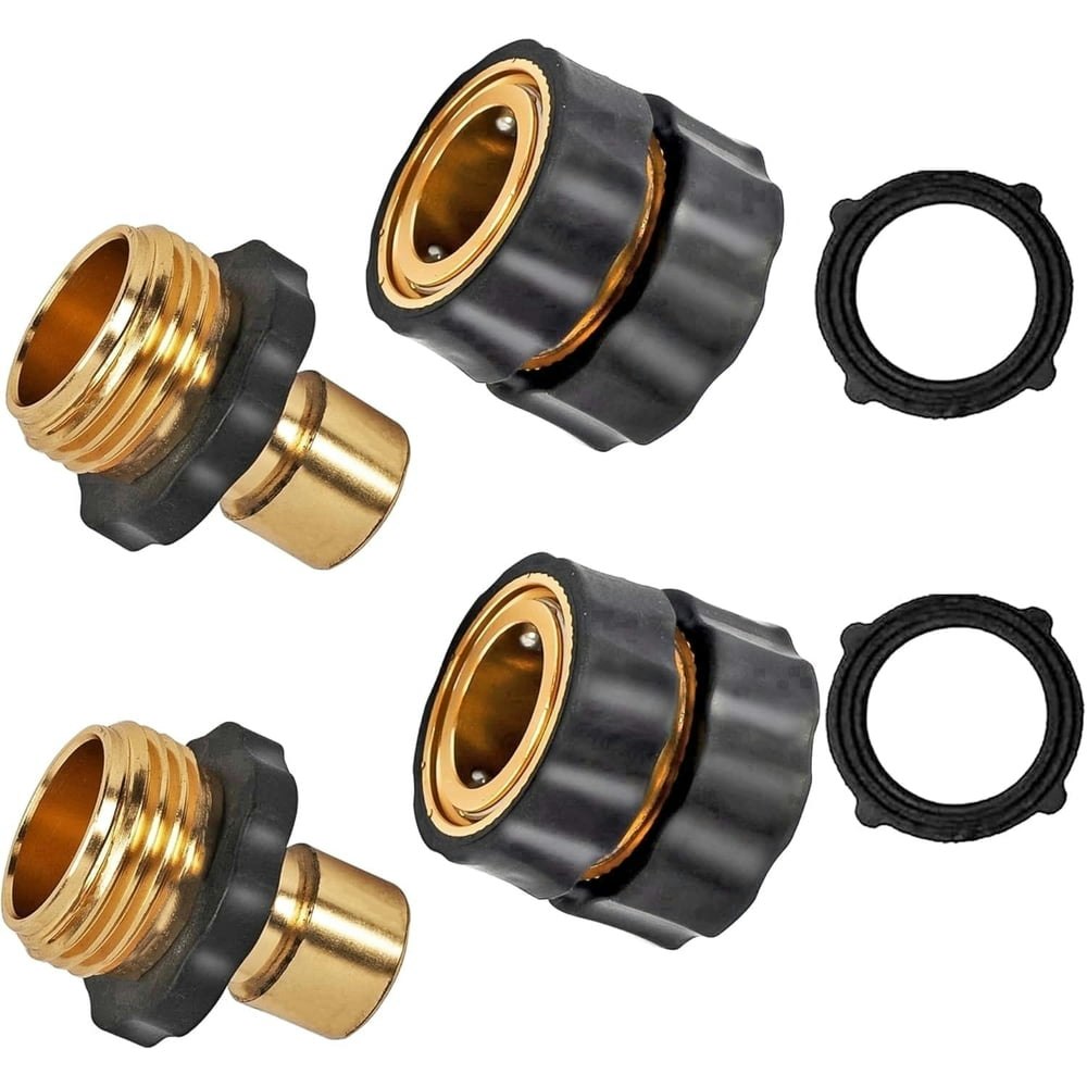 3/4-Inch Quick Connect Garden Hose Fittings 2-Pack: $13.49 3/4-Inch Quick Connect Garden Hose Fittings 2-Pack: $13.49
