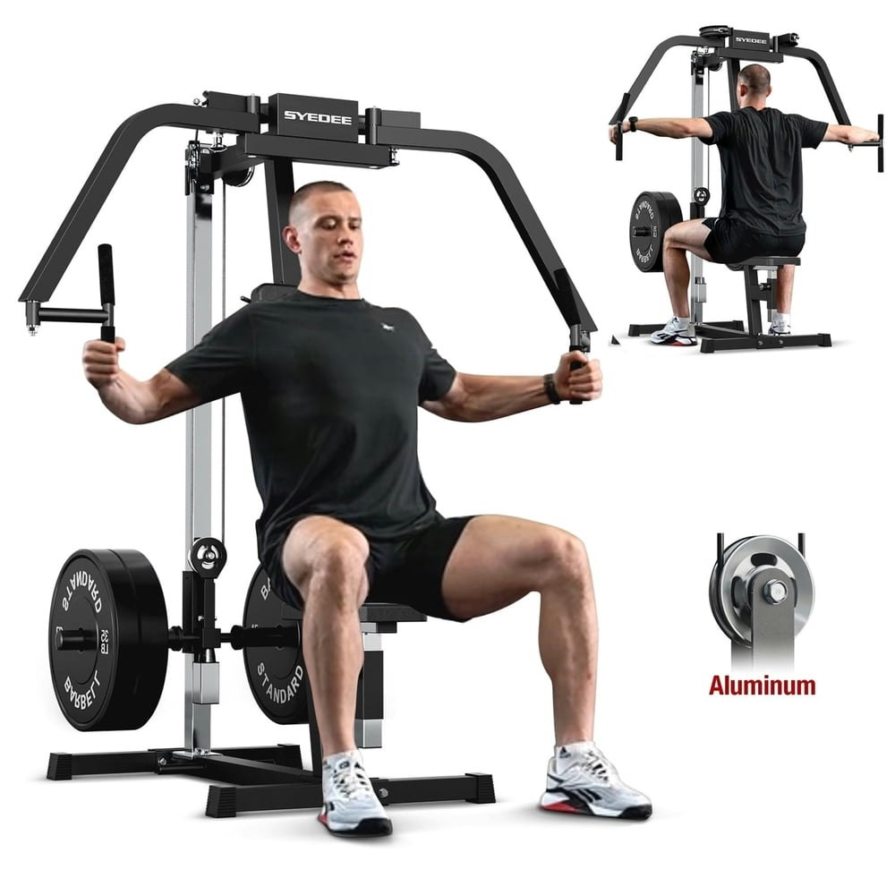 Syedee Plate-Loaded Chest Fly & Reverse Delt Machine: $219.99 Syedee Plate-Loaded Chest Fly & Reverse Delt Machine: $219.99