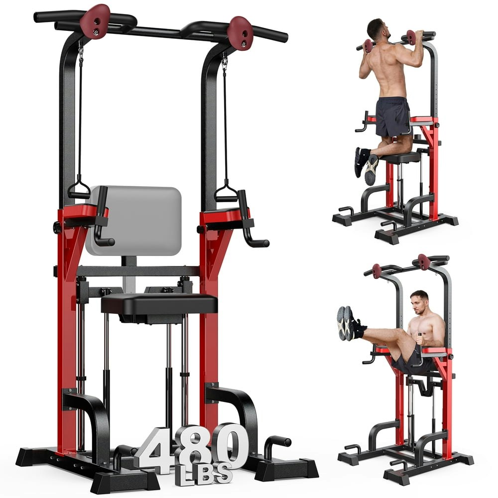 Hasiman Adjustable Power Tower Dip Station: $251.99 Hasiman Adjustable Power Tower Dip Station: $251.99