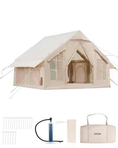 Vevor 4-6 Person Inflatable Camping Tent: $359 Vevor 4-6 Person Inflatable Camping Tent: $359