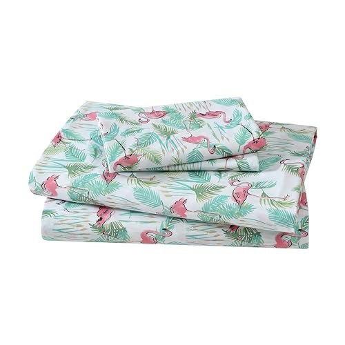 Coastal Print Queen Microfiber Sheet Set 4-Piece: $23 Coastal Print Queen Microfiber Sheet Set 4-Piece: $23