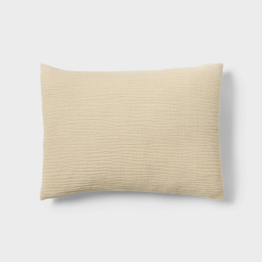 Threshold Matelasse Gauze Quilt Pillow Sham: $15 Threshold Matelasse Gauze Quilt Pillow Sham: $15