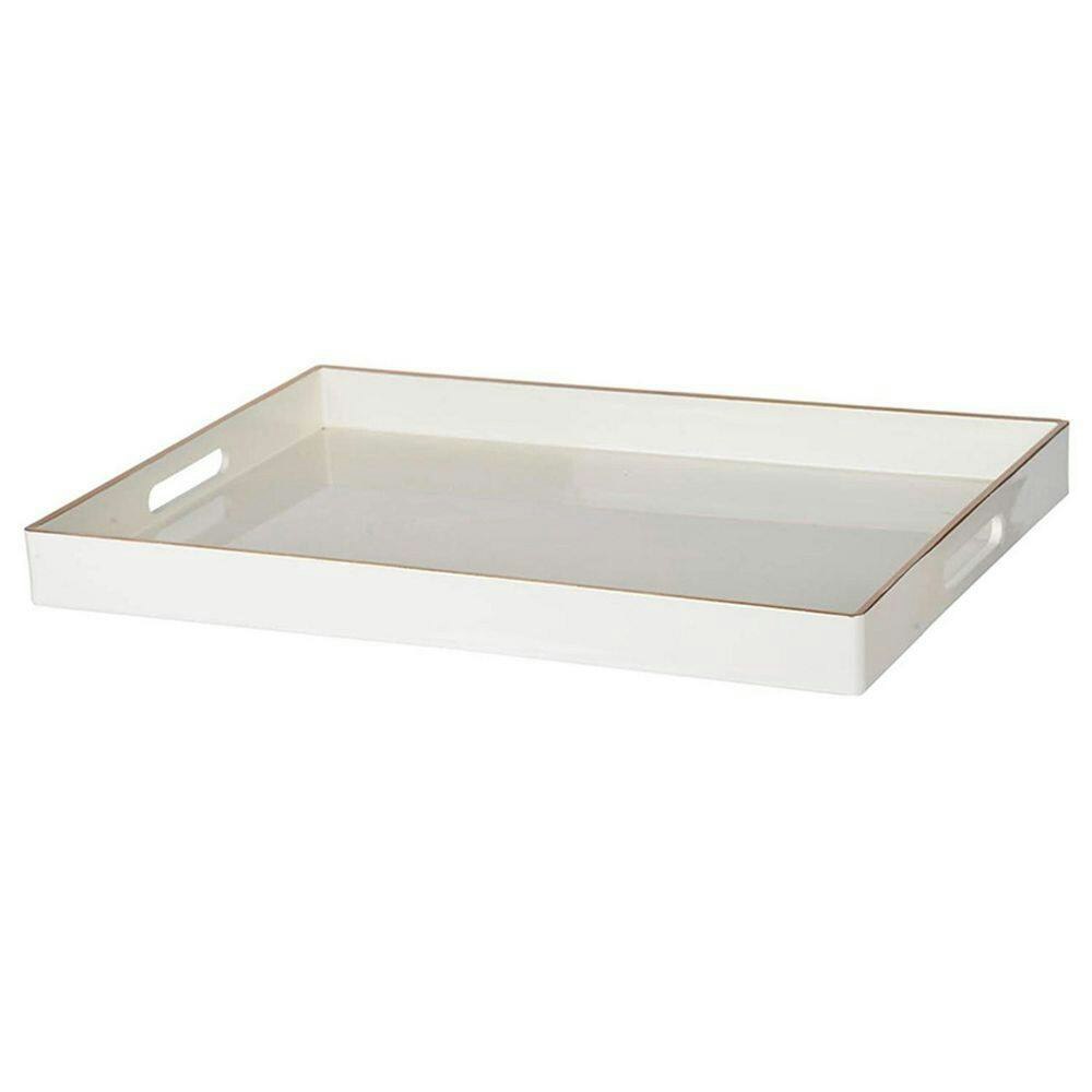 18.9-inch Decorative Rectangular Plastic Tray: $50 18.9-inch Decorative Rectangular Plastic Tray: $50