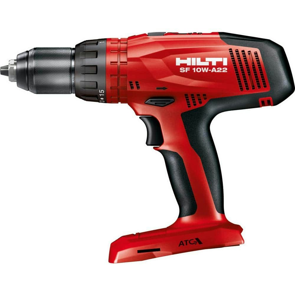 Hilti SF 10W-A22 22V 1/2" Cordless High Torque Drill Driver: $219