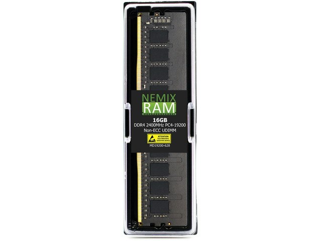 Nemix Ram 16GB DDR4 2400MHz UDIMM Desktop Memory: $129.99 Nemix Ram 16GB DDR4 2400MHz UDIMM Desktop Memory: $129.99
