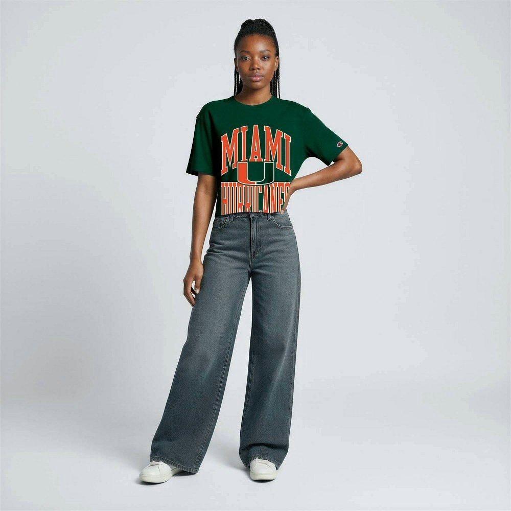 Miami Hurricanes Women's Champion T-Shirt: $29.99 Miami Hurricanes Women's Champion T-Shirt: $29.99