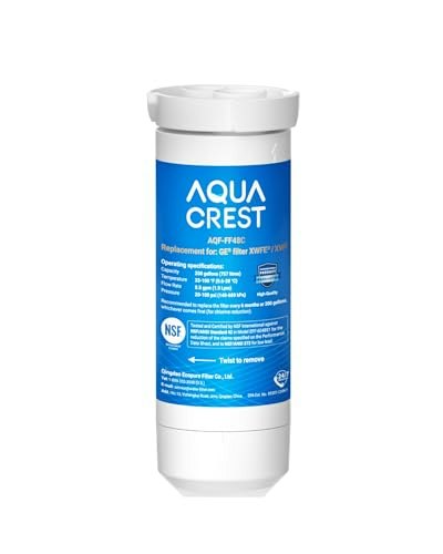 Aqua Crest XWFE Water Filter Replacement: $26.58 Aqua Crest XWFE Water Filter Replacement: $26.58