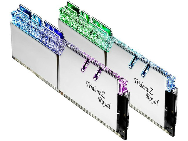 G.Skill Trident Z Royal 16GB 2x8GB DDR4 3200 Desktop Memory: $257.65 G.Skill Trident Z Royal 16GB 2x8GB DDR4 3200 Desktop Memory: $257.65