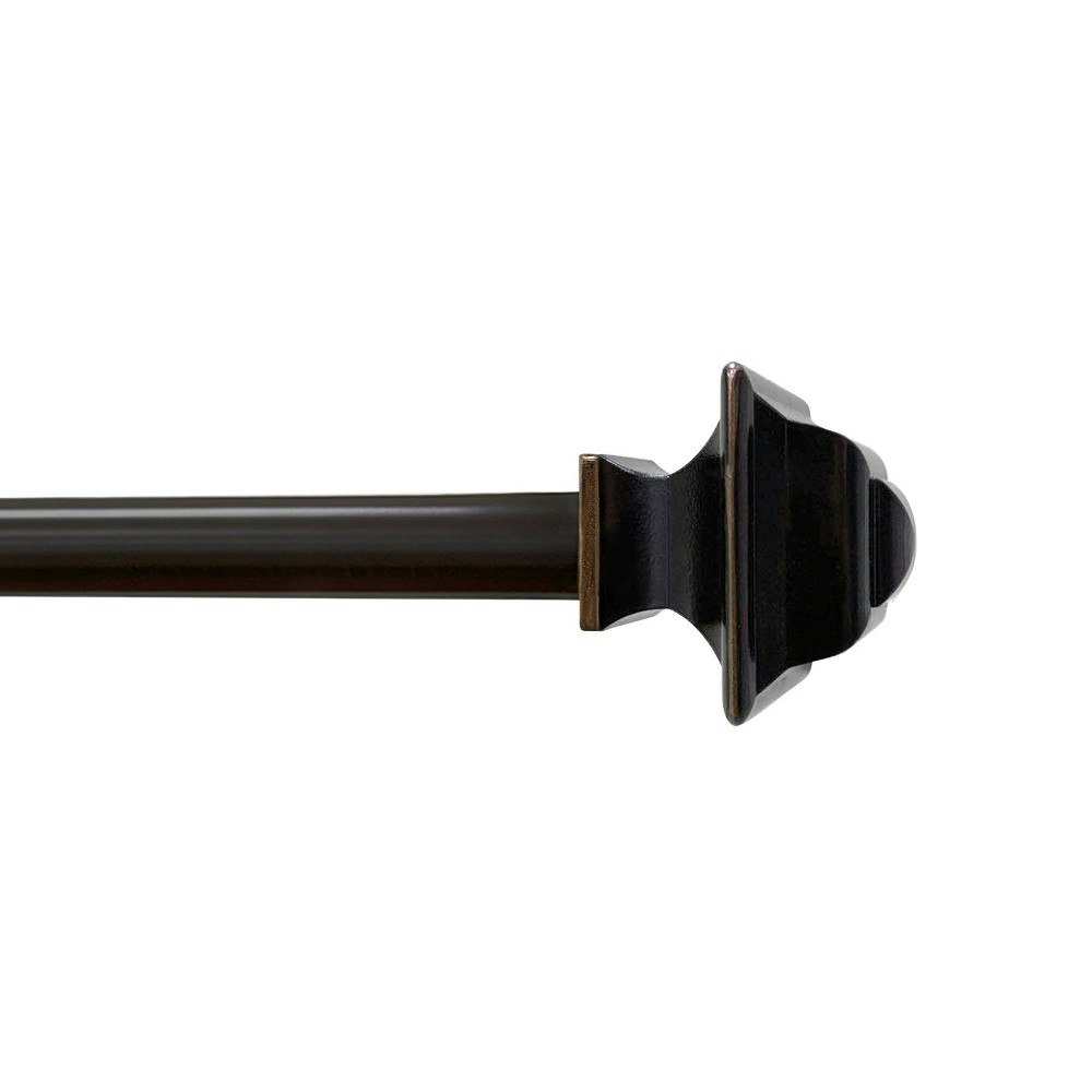 Lumi Home Furnishings 48-84-Inch Adjustable Square Curtain Rod: $15.89