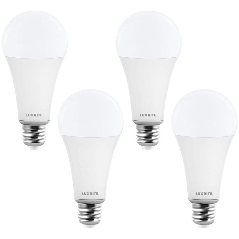 300-Watt Equivalent A23 Dimmable LED Light Bulb 4-Pack: $57.99 300-Watt Equivalent A23 Dimmable LED Light Bulb 4-Pack: $57.99