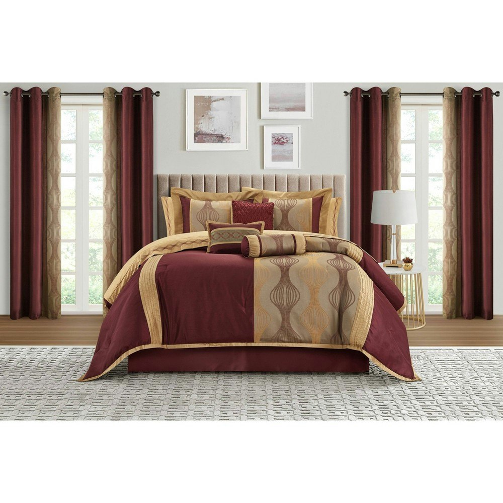 Nanshing 15-Piece California King Bedding Set: $244.79