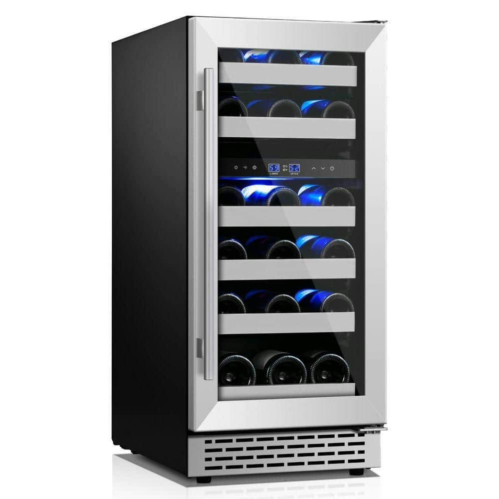 15-Inch Dual Zone 28-Bottle Built-In Wine Cooler: $488.84 15-Inch Dual Zone 28-Bottle Built-In Wine Cooler: $488.84
