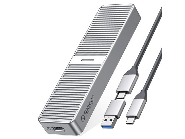 Orico Aluminum M.2 NVMe SSD Enclosure: $29.99