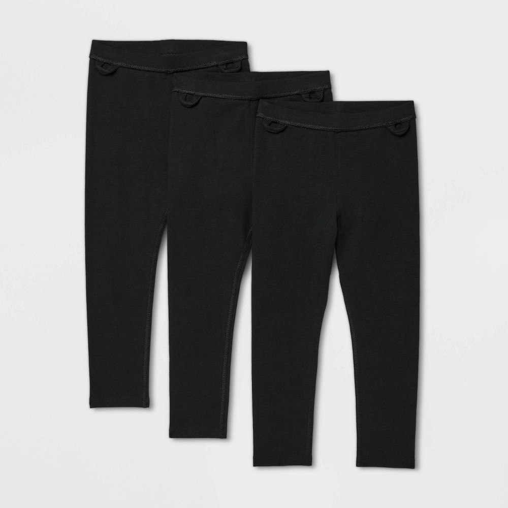 Cat & Jack Toddler Girls' Adaptive Leggings 3-Pack: $15 Cat & Jack Toddler Girls' Adaptive Leggings 3-Pack: $15