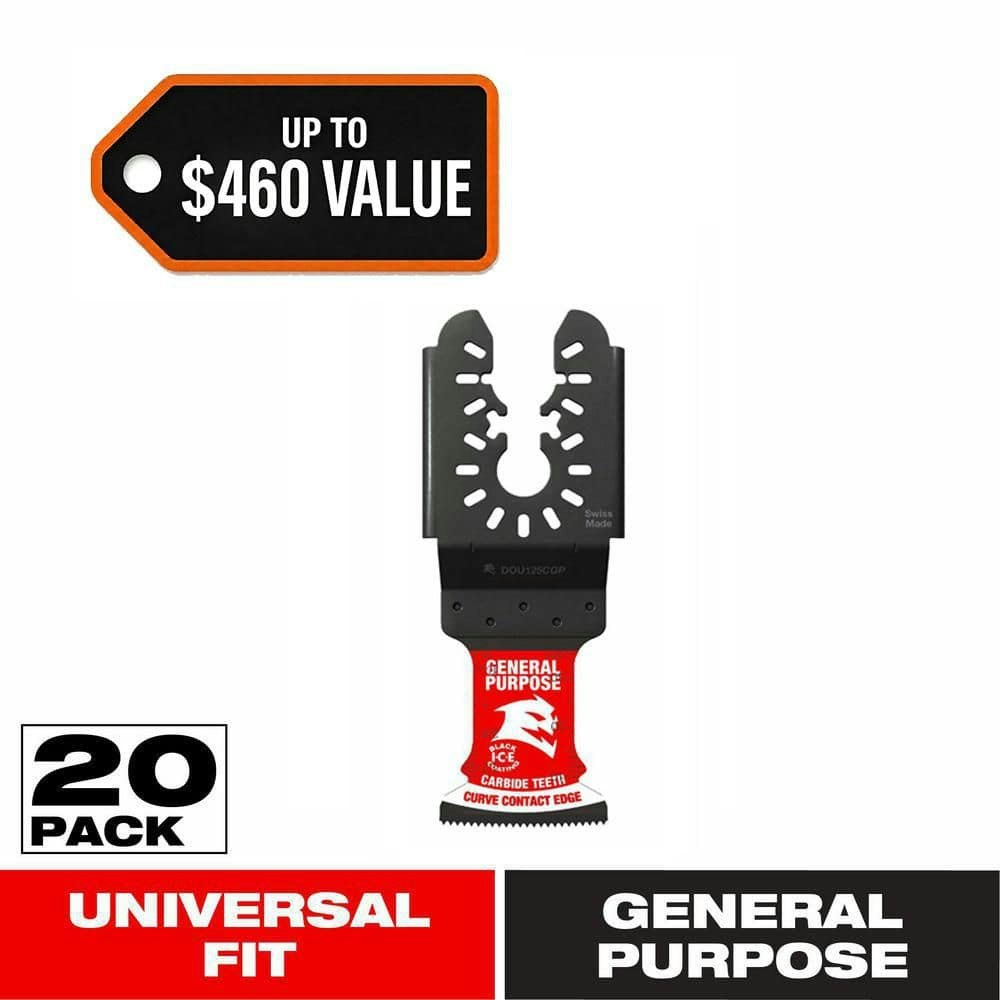 Diablo 1-1/4\" Amped Demo Demon Universal Fit Oscillating Blade 20-Pack: $230 Diablo 1-1/4\" Amped Demo Demon Universal Fit Oscillating Blade 20-Pack: $230