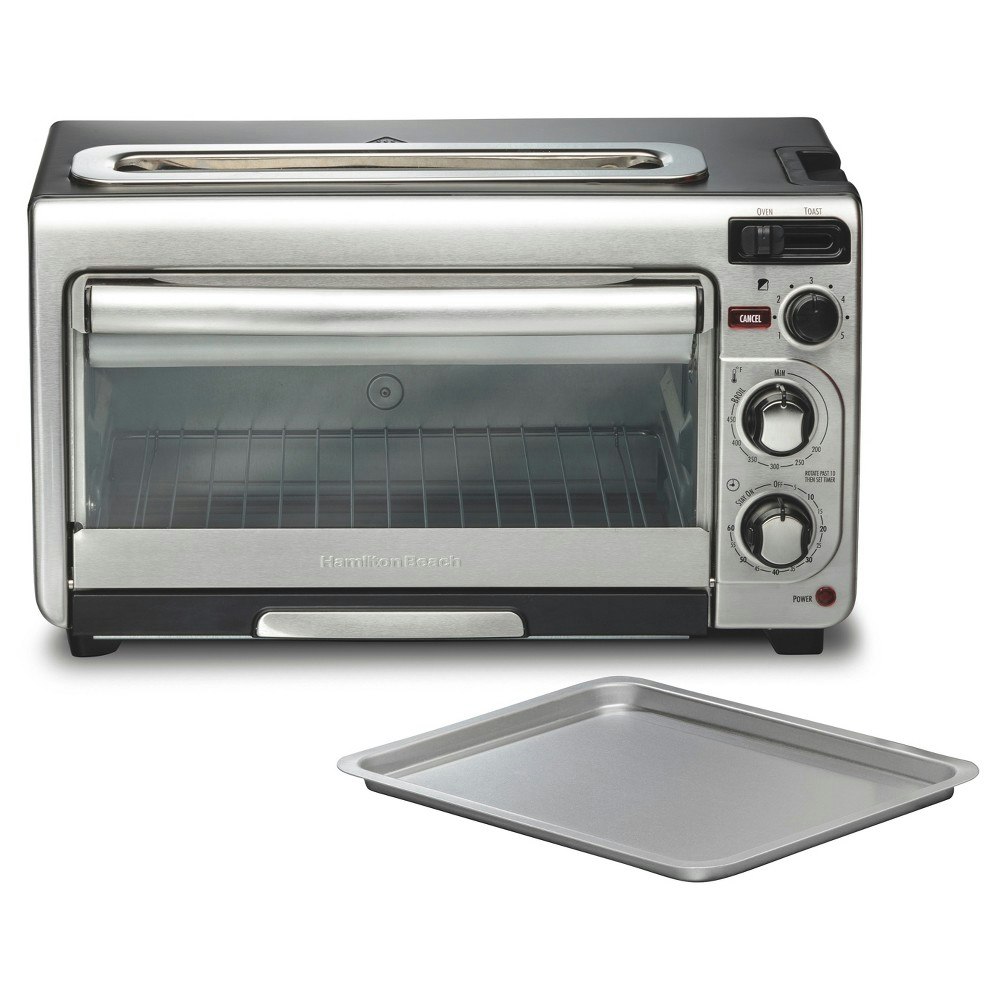Hamilton Beach 2-in-1 Toaster and Oven Combo: $99.99 Hamilton Beach 2-in-1 Toaster and Oven Combo: $99.99
